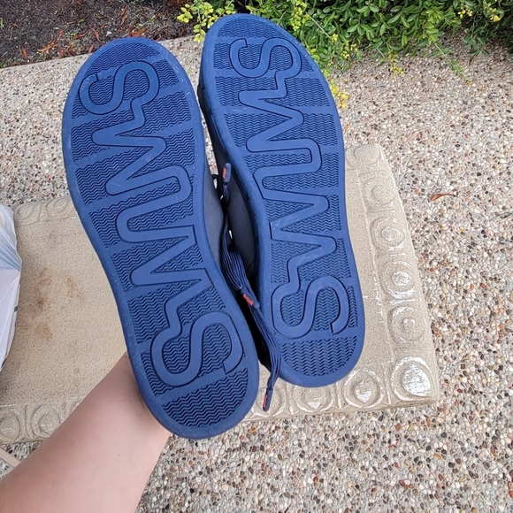 Swims Men's Blue Sneakers Rare Color - Picture 10 of 13